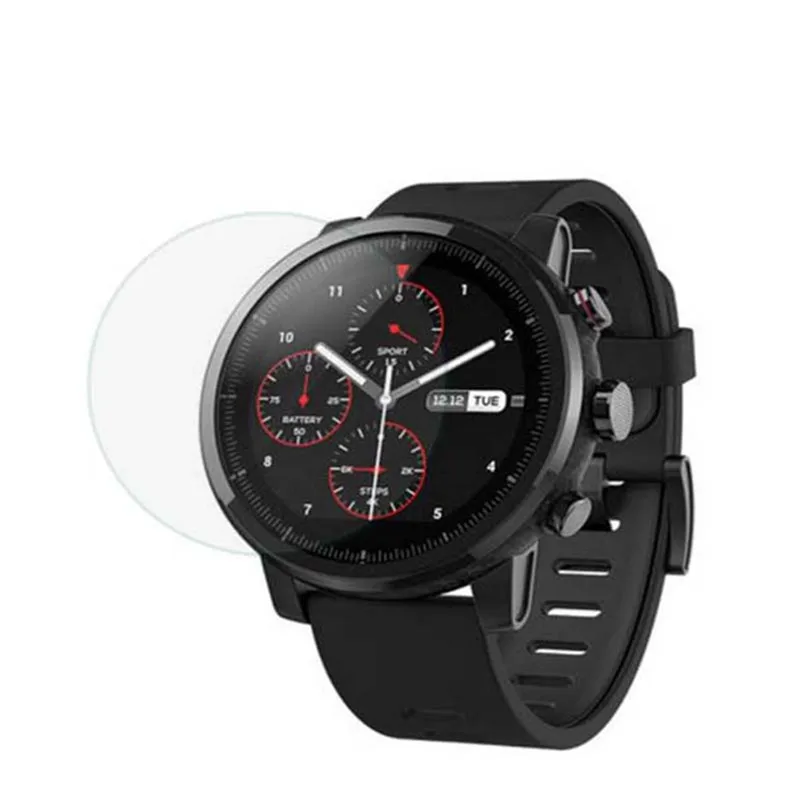 Мягкая защитная пленка из ТПУ для смарт часов Xiaomi Huami Amazfit Stratos Pace 2 не закаленное