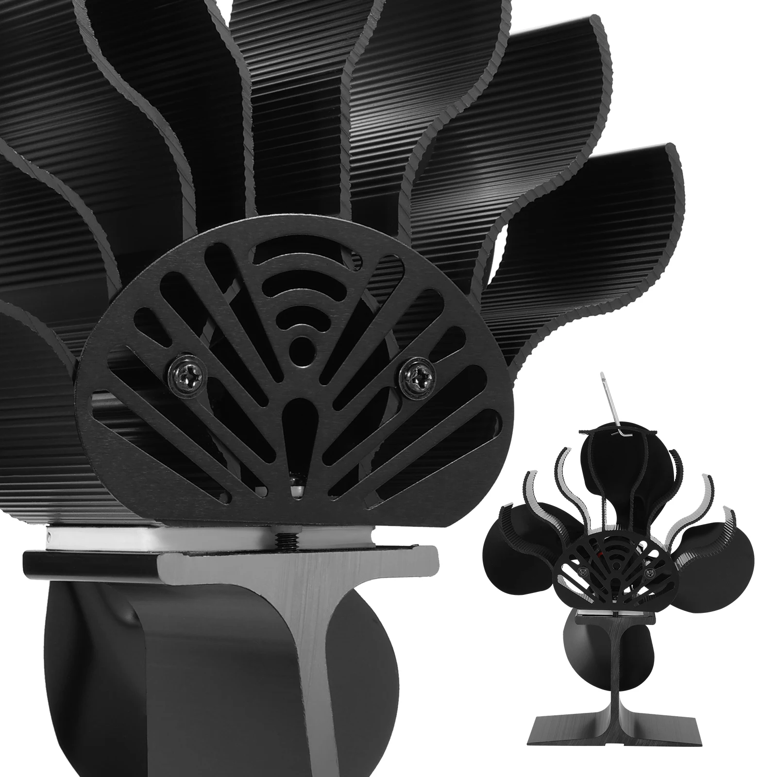 Store Sale Stove Fan Wood Stove Fans Fireplace Fan Heat Powered Fan With 4  Blade Stove Fan Good Quality