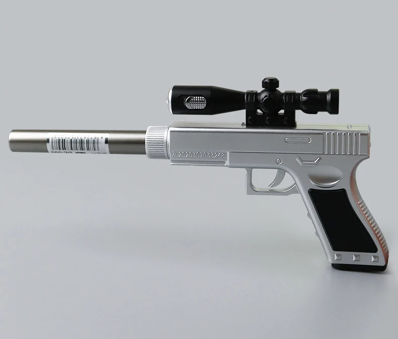 Stylo Gel Design Fusil De Sniper - 23 Cm, Recharge 0.5 Mm, Couleurs Aléatoires