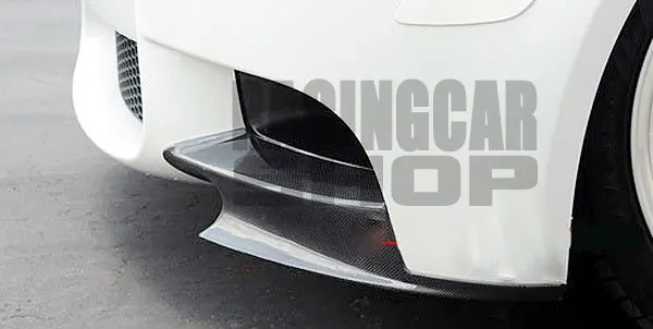PERFORMANCE REAL CARBON FIBER FRONT SPLITTER SPOILER FOR BMW 3-SERIES E90 E92 E93 M3 BUMPER 2007UP