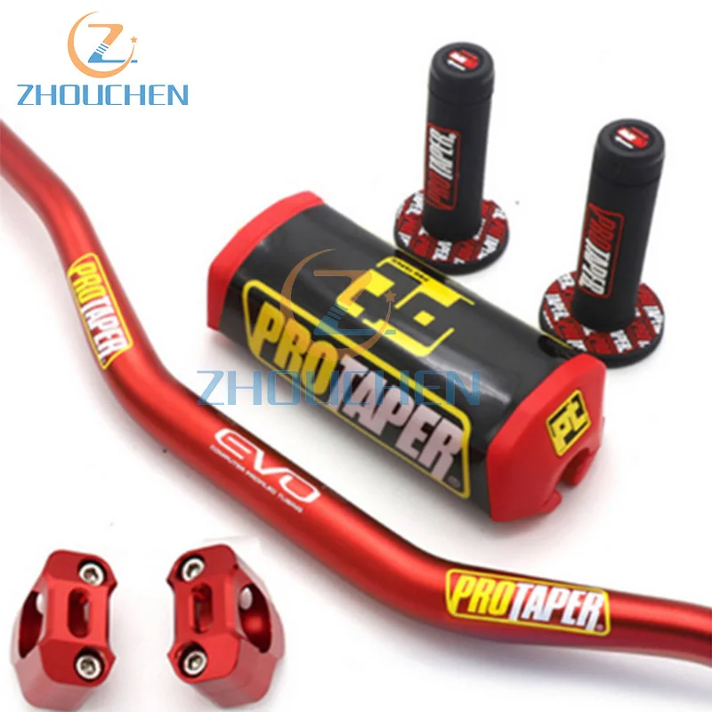 Слоновая кость Руль для PRO Taper Pack Bar 1-1/" Dirt Pit Bike, руль для мотокросса, 810 мм, длина 28,5 мм, алюминий - Цвет: Слоновая кость