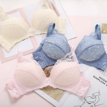 

Japanese new lace no rim bra thin section comfortable breathable underwear single product FL08