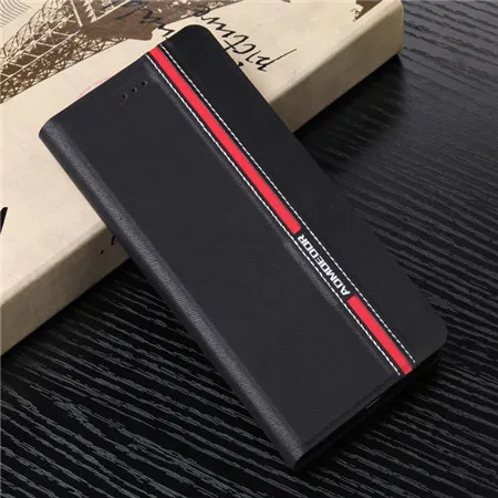 black 1009 Кожаный флип-чехол для Xiaomi Redmi Note 5 6 7S 7 8 Pro Xiaomi Redmi 5 Plus 6A 6 K20 Pro 7 7A стильные чехлы-книжки с подставкой для карт - Цвет: black 1009