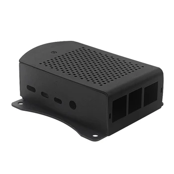 

Transparent For Raspberry Pi 4B Protector Aluminum alloy Protection Case Cover