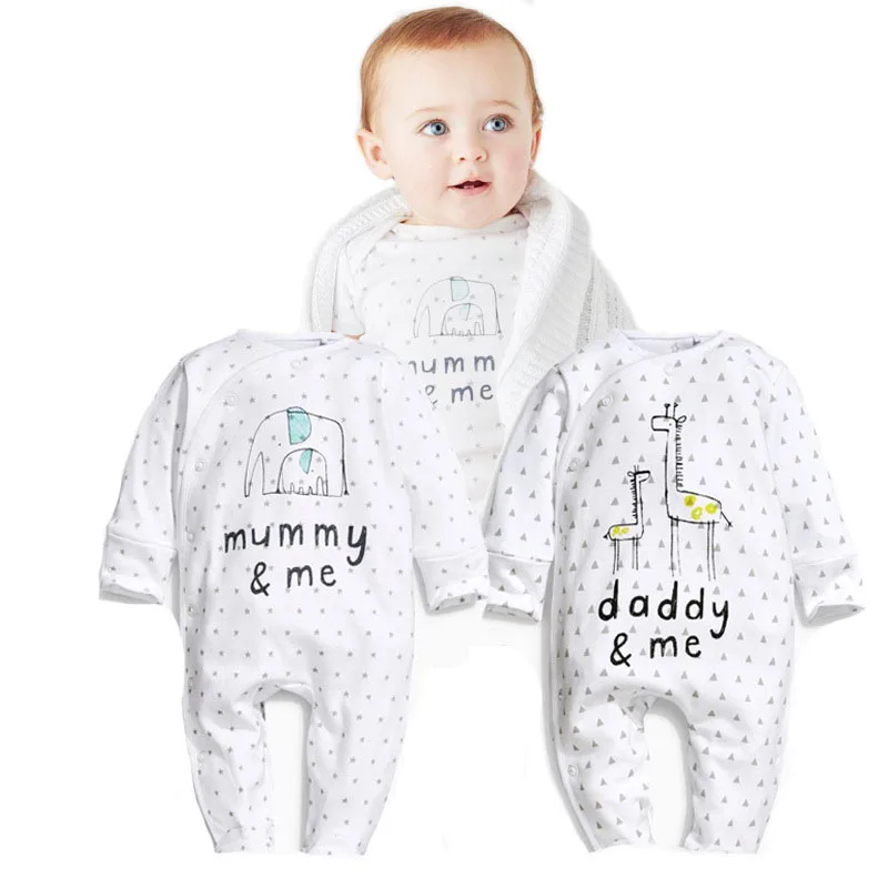 

Baby Rompers One-piece Tights Newborn One-piece Printed Long-sleeved Baby Clothes Autumn and Winter Baby Boy Girl Clothes