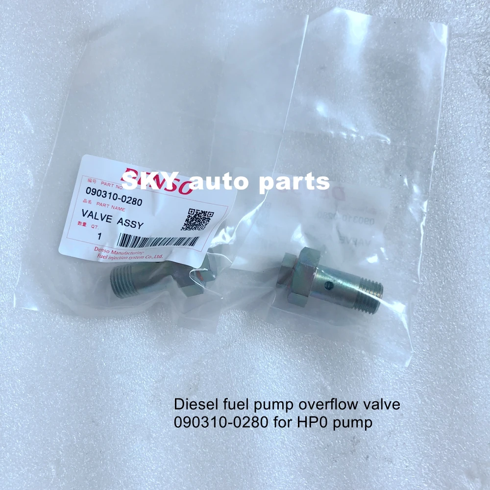 Diesel fuel pump overflow valve 090310-0280 for HP0 pump (4pcs)