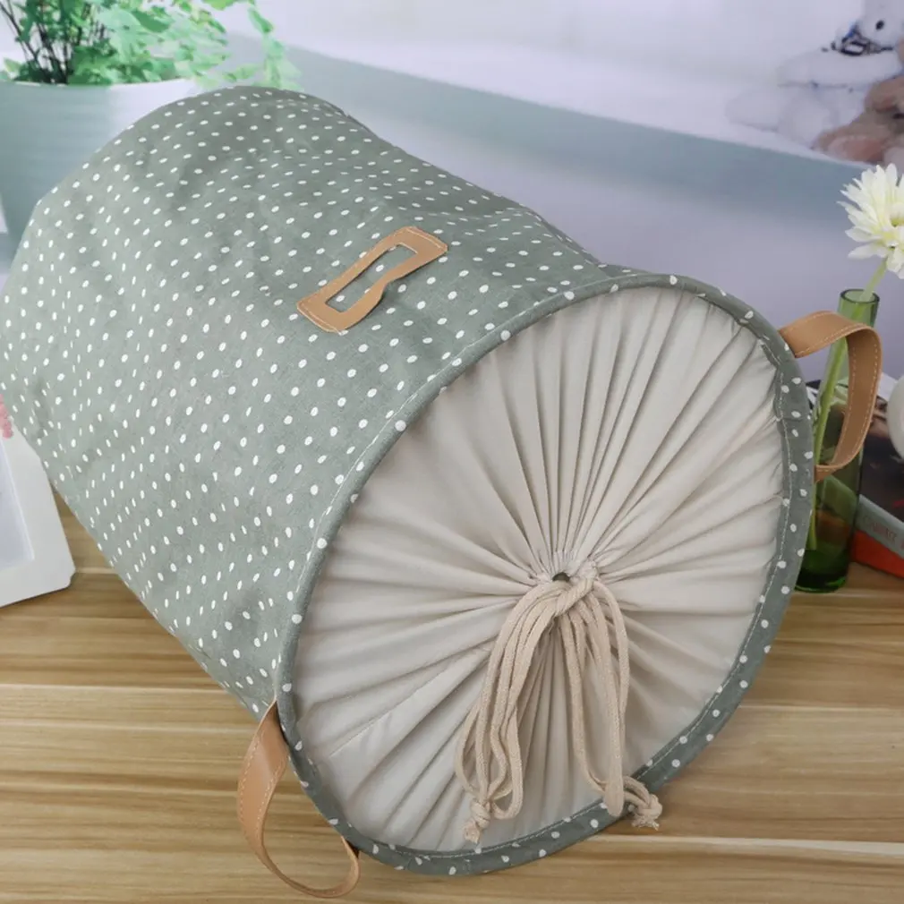 35x35x45 см пасторальная корзина для белья с крышкой, сумка для стирки, корзина для хранения грязной одежды, сумки для хранения игрушек UIE629
