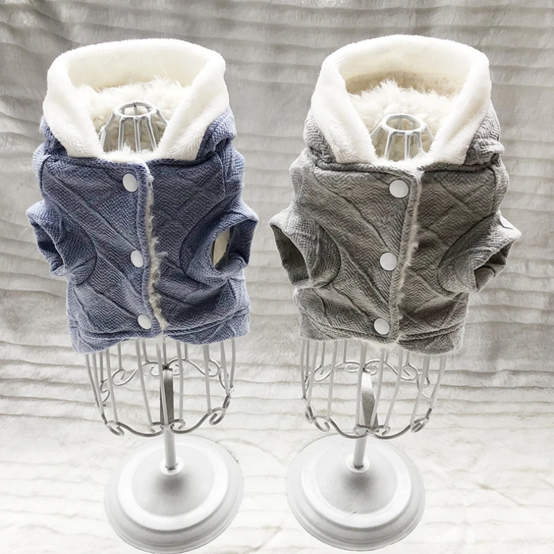 

Warm Pet Outfit Winter Dog Coat Jacket Cat Chihuahua Puppy York Clothes Small Dog Costume Poodle Bichon Schnauzer Pet Clothing