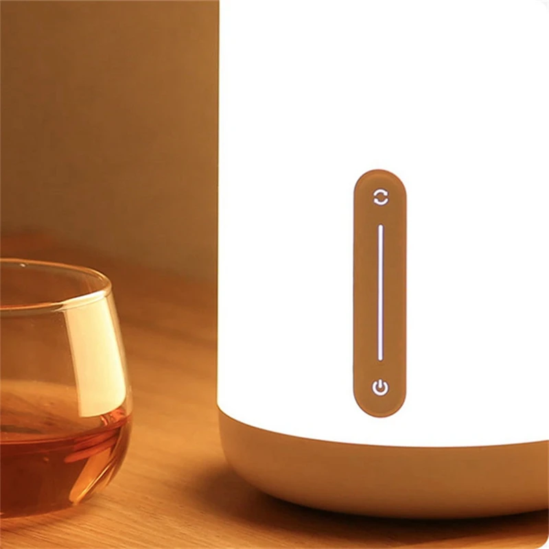 Mijia MJCTD02YL красочный прикроватный светильник Настольная лампа 2 bluetooth WiFi Сенсорное приложение управление HomeKit Siri ночной Настольный светодиодный светильник s