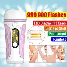 Новинка 999900 вспышка профессиональная постоянная IPL лазерная эпиляция удаление волос ЖК-дисплей бикини средство для безболезненного удаления волос машина