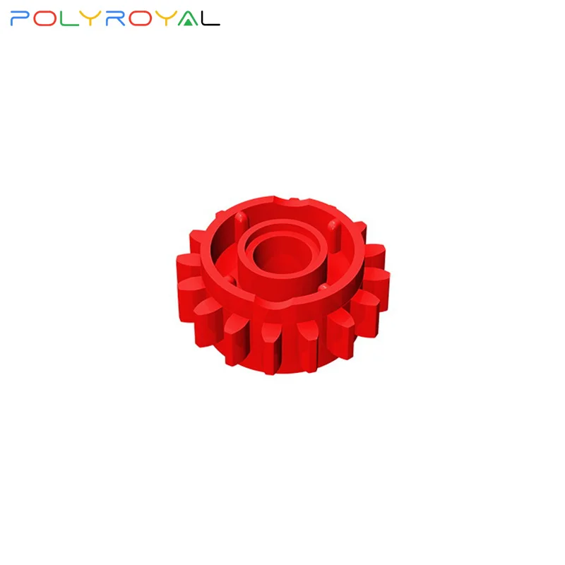 lego red technic gear 16 tooth with clutch on both sides 18946 ,10 parts
