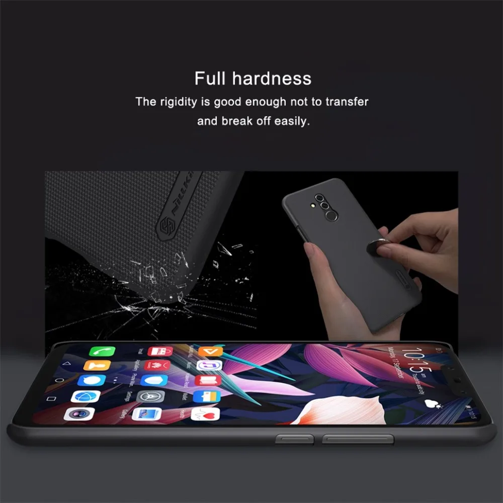 Для Huawei Mate 20 20X 20 Pro 20 lite чехол Nillkin чехол Высокое качество Super Frosted Shield жесткий чехол для телефона PC для Коврики 20 lite