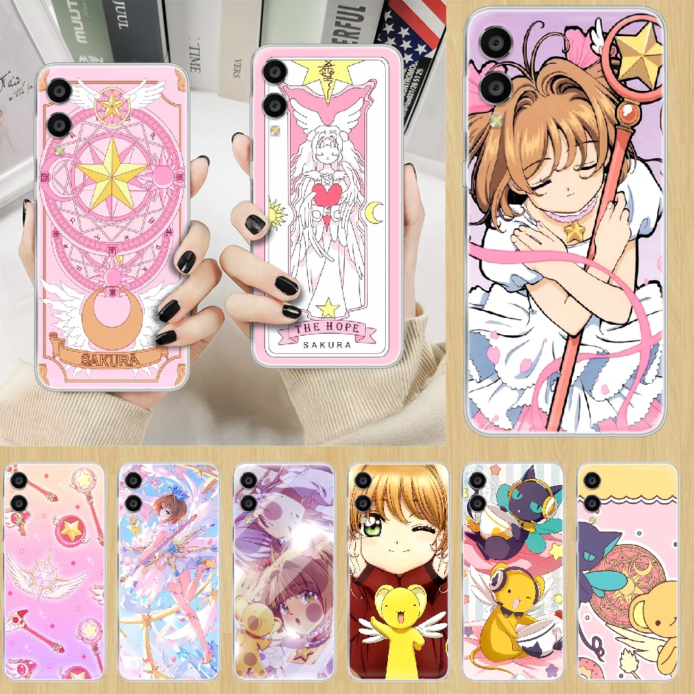 Чехол для телефона с изображением аниме карты captor sakura корпус HUAWEI honor nova v 5 7 8 9 10 20 30