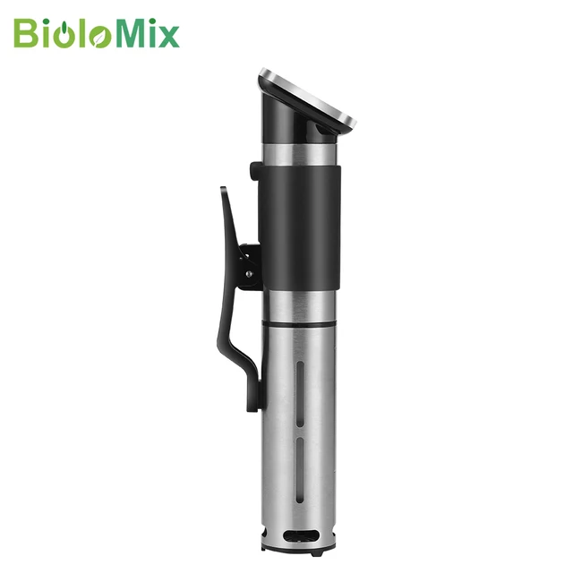 BioloMix 5th Generation Stainless Steel WiFi Sous Vide Cooker IPX7 Waterproof Thermal Immersion Circulator Smart APP Control 3