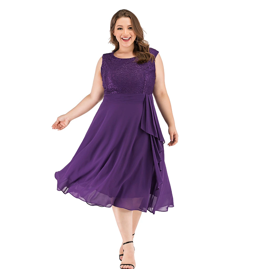 JAYCOSIN Lace Dress Women