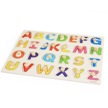 

Wooden Puzzles Hand Grab Board Set Educational Toy Cartoon Vehicle Marine boys girls Animal Puzzle Child kids toys