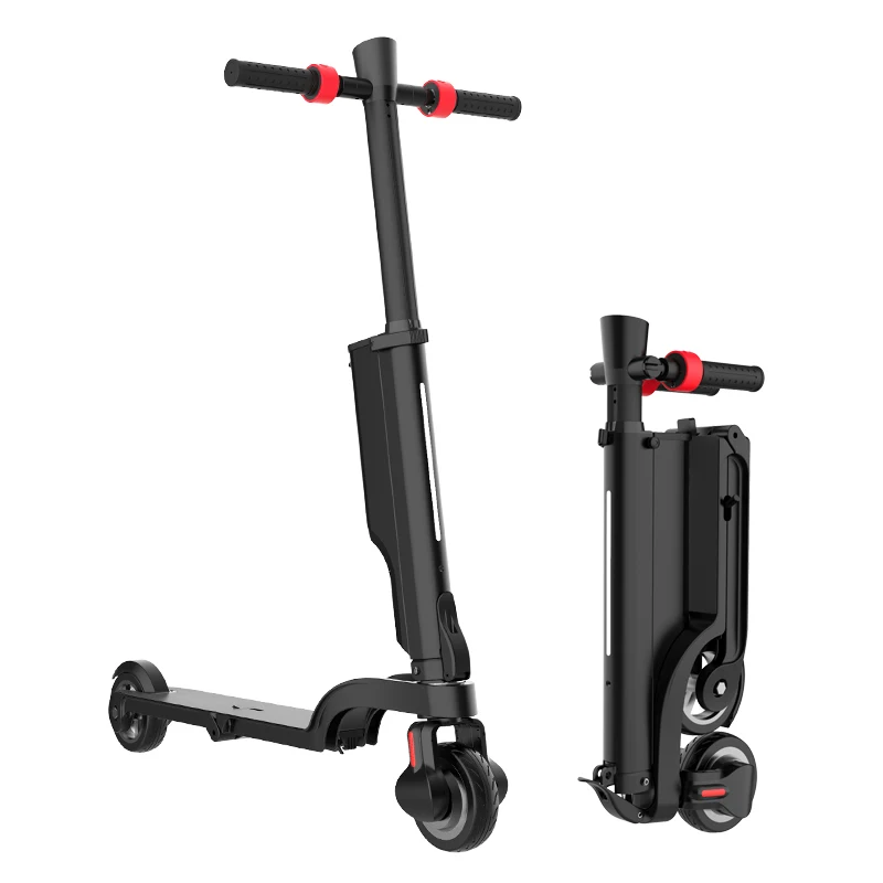

Folding Adult Kick Electric Scooter 250W Removeable Battery e Scooter Adjustable Height Supports 220lbs CE/RoHS certification