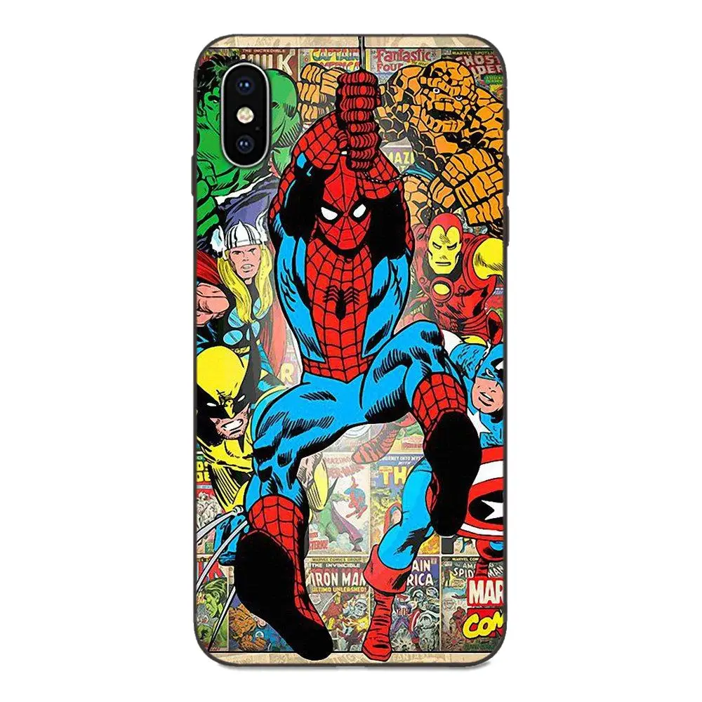 Комиксов Marvel Человек-паук возвращение на родину для huawei Y3 Y5 II Y6 Y7 Y9 nova 2 плюс 2S 3i 4 4e Lite Plus Prime