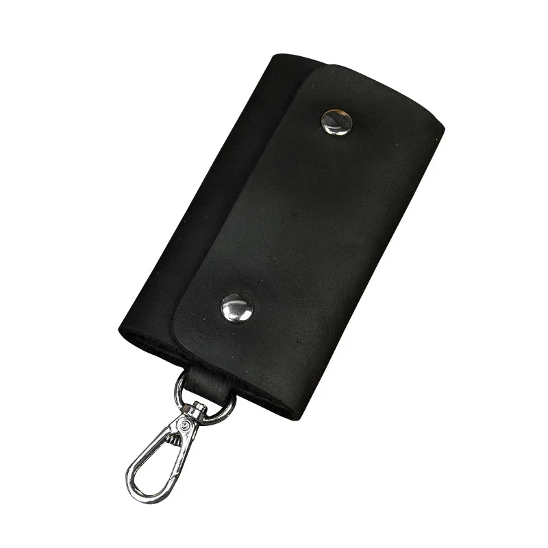 Кошелек из натуральной коровьей кожи для мужчин и женщин чехол ключей на
