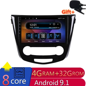 

10.1" 4G RAM 8 cores Android Car DVD GPS Navigation For Nissan Qashqai X-Trail 2014 2015 2016 audio stereo car radio headunit