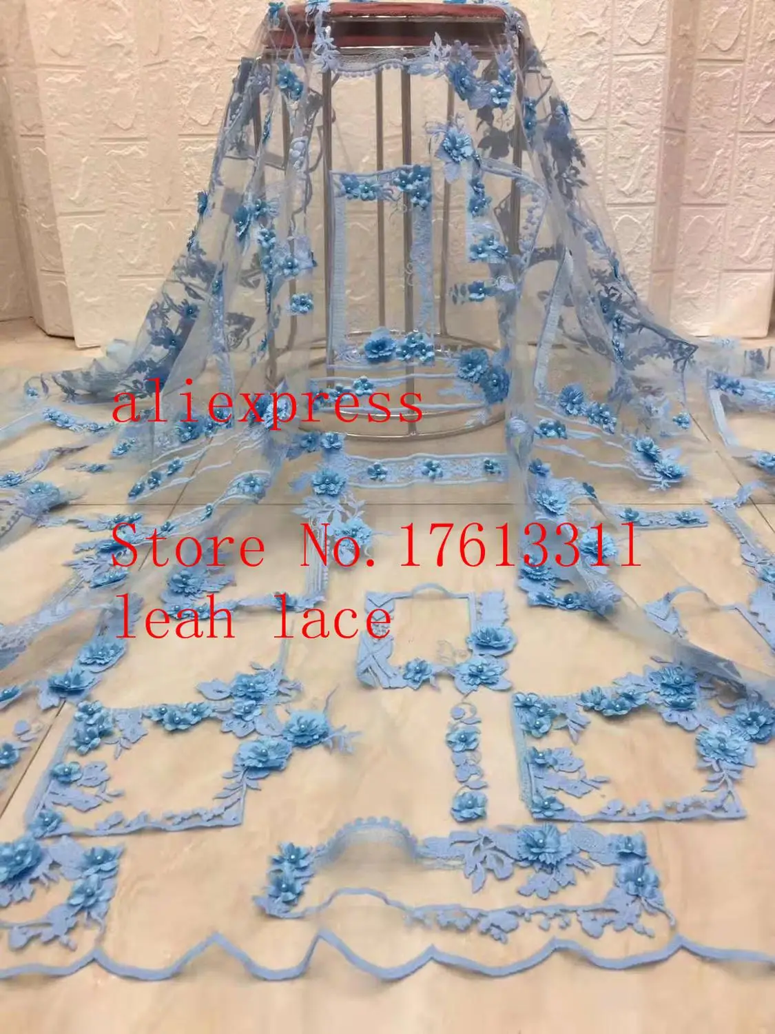 5 ярдов/сумка XC142#8 цветов вышитая Лазерная бусина модная картина рамка дизайн французский свадебное платье ткань