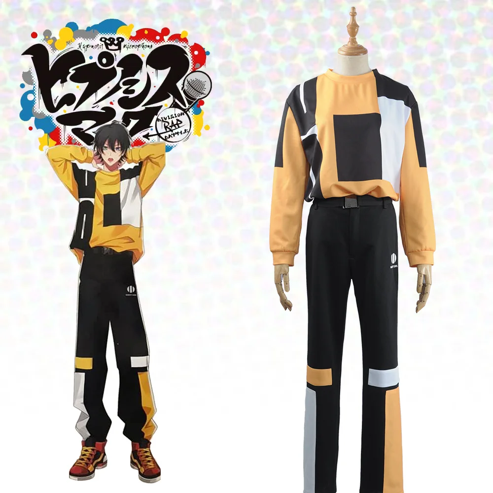 

Game Division Rap Battle Hypnosis Mic Buster Bros!! Yamada Saburo New Cosplay Costume Custom Men Women Top Pants Sportwear