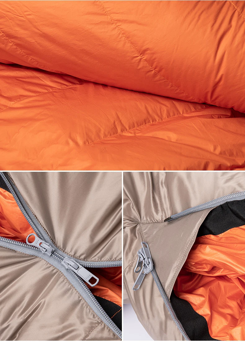 Naturehike спальный мешок с гусиным пухом для мам 750FP для взрослых, ветрозащитный водонепроницаемый спальный мешок для кемпинга и пеших прогулок NH19YD004