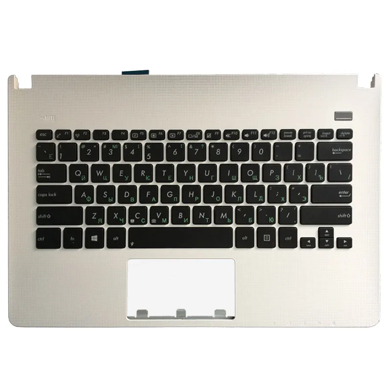 Новая русская клавиатура для ноутбука ASUS X301 X301A X301EI X301EB X301U белая с упором рук