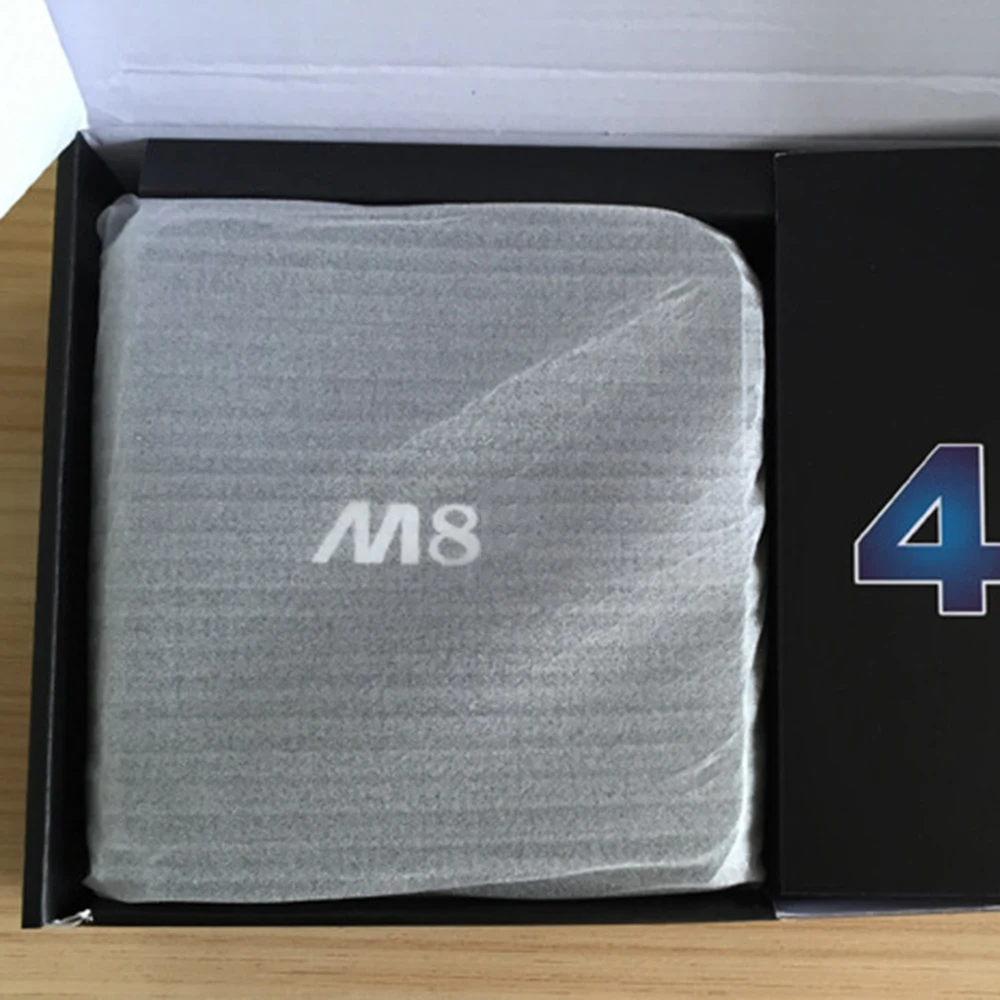 Full HD 1080P 4K Ultra Clear M8S Android tv Box с пультом дистанционного управления Поддержка нескольких языков HDMI Беспроводной Wi-Fi Смарт ТВ-бокс