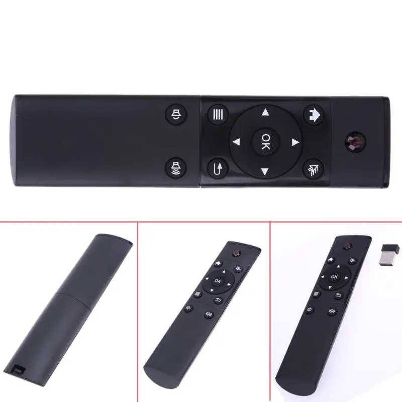 FM4 2 4 ГГц Беспроводной клавиатура дистанционного Управление Air Mouse для Android KODI TV