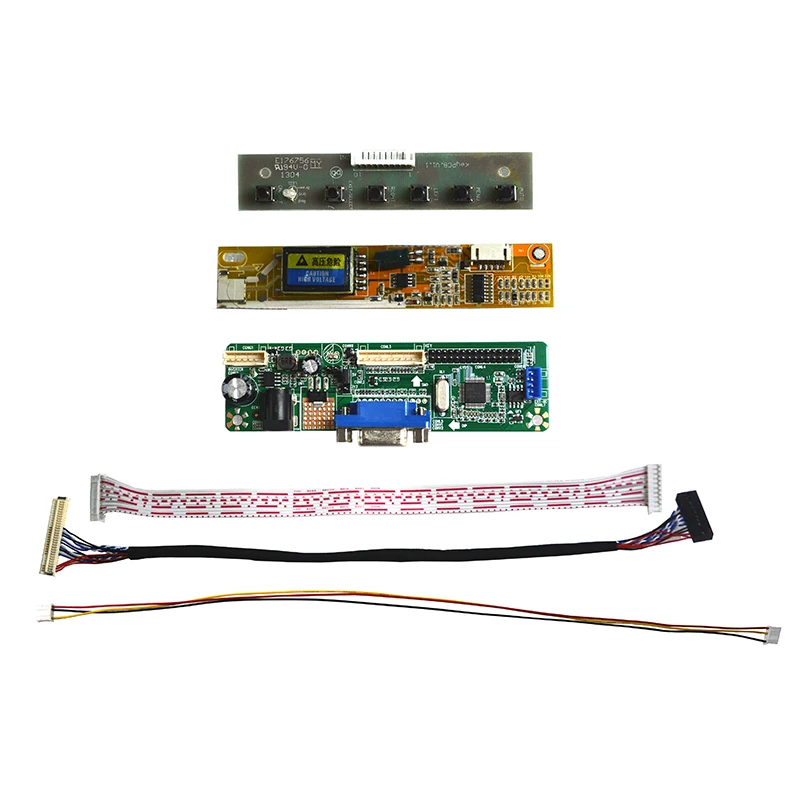 Плата контроллера V.M70A VGA LVDS LCD DIY Kit для B141EW01 B141EW02 B141EW03 B141EW04 14 1 дюймов 1280x800 CCFL