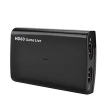 HDMI Карта видеозахвата USB 3,0 Mic, HD 1080P 60fps игровой видеомагнитофон для PS3 PS4 Xbox TV BOX Twitch OBS Youtube потоковая передача