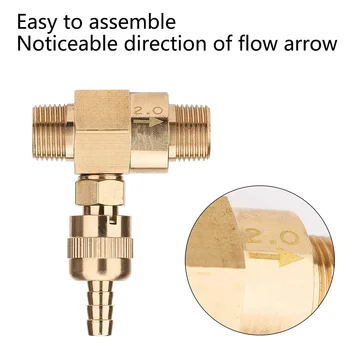 

Dispenser Pressure Washer Part 3/8 inch 3 Meters Pressure Washer Injector