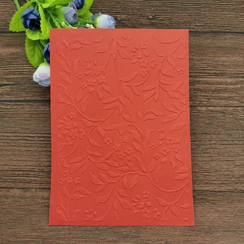 

AOKEDIY Leaf DIY Plastic Embossing Folders for DIY Scrapbooking Paper Craft/Card Making Decoration Supplies