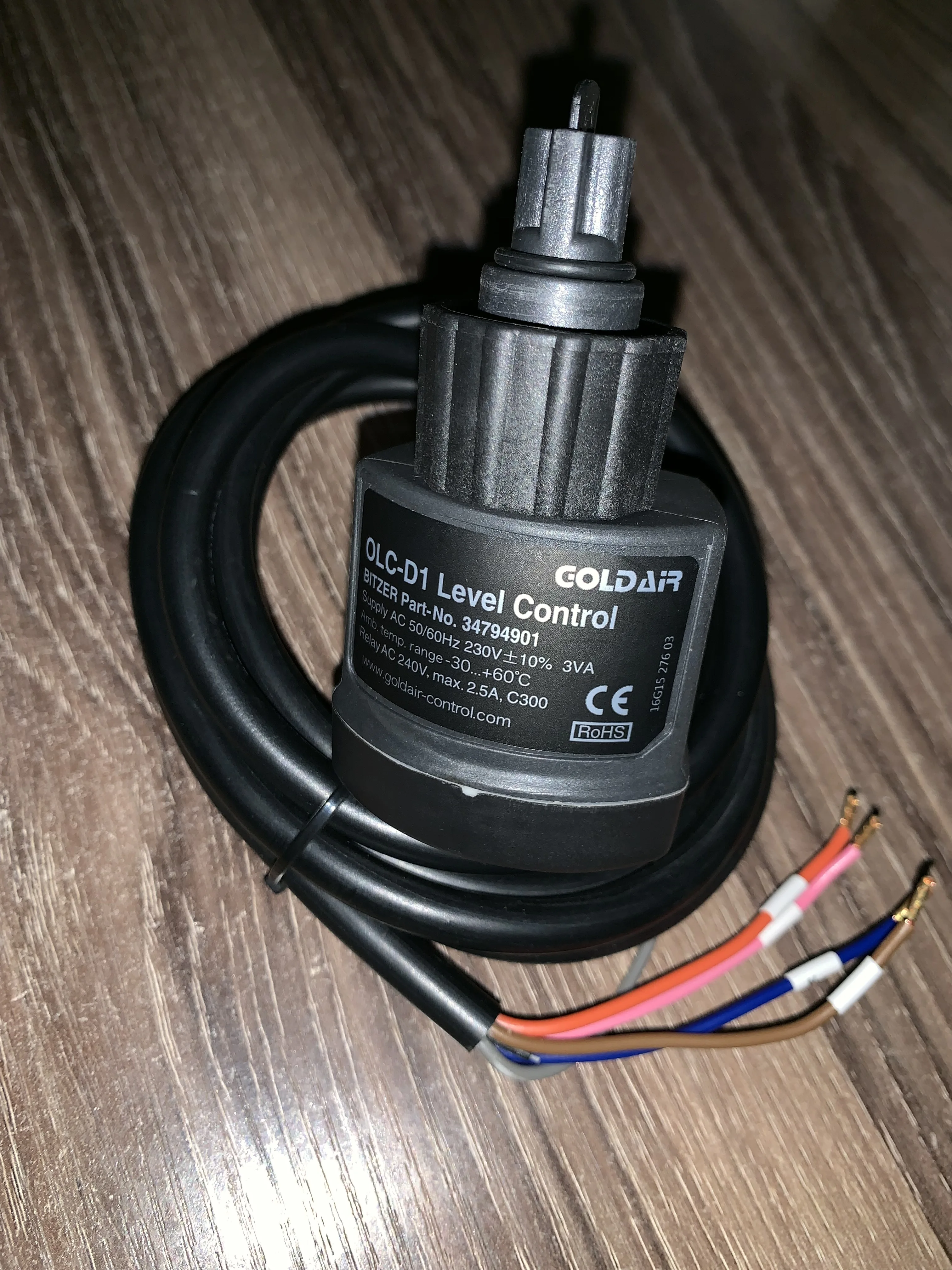 OLCD1 photoelectric oil level switchSensorOil level relayBitzer