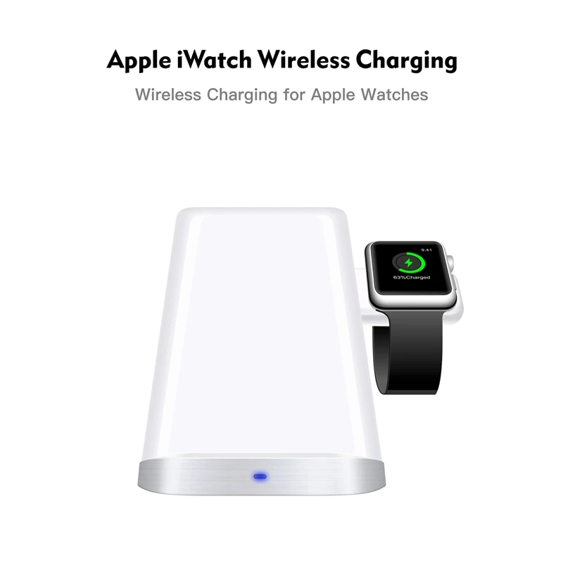 AABB-3 в 1 Автомобильное зарядное устройство для Apple Watch магнитное зарядное устройство IPhone 11 Plus X XR XS AirPods быстрое QI Беспроводное зарядное устройство для samsung