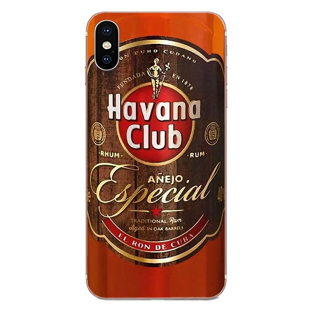 Гавана клуб Anejo специальный ром печати для Apple iPhone 4 4s 5 5C 5S SE 6 6S 7 8 11 Plus Pro X XS Max XR мягкий чехол из искусственной кожи Paintin - Цвет: as picture