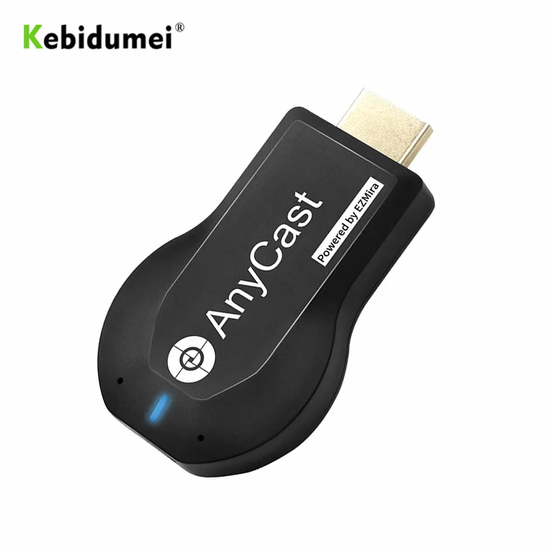 ТВ-флешка kebidumei 1080P для DLNA Miracast Беспроводной Wi-Fi дисплей ТВ-приемник AnyCast M2 Plus Airplay |