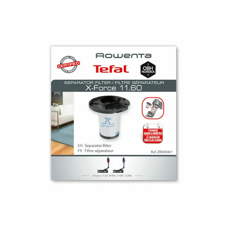 Rowenta filter washable mop vacuum cleaner XForce 11.60 14.60 RH9878 RH98  RH99|Vacuum Cleaner Parts| - AliExpress