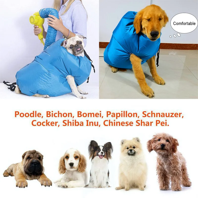 Дешевая сушилка для груминга собак 3 размера быстро и легко высыхает после ванны