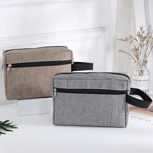 

Fashion Travel Storage Cosmetic Bags Handbag Portable Multifunctional Solid Color Wash Bag Waterproof Simplicity Handbag