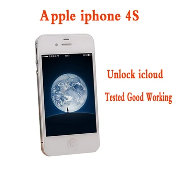 

iPhone 4S Original Factory Unlocked Apple iPhone 4S IOS Dual Core 8MP WIFI WCDMA Mobile Cell phone TouchScreen iCloud phone