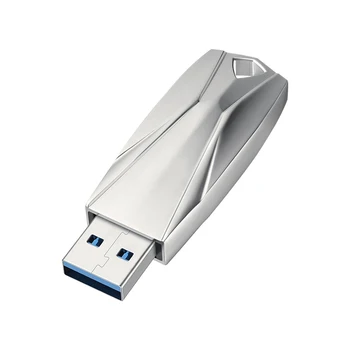 

USB3.0 High Speed U Disk 32G/128G Metal Mobile Student Computer Office Car USB Flash Drive