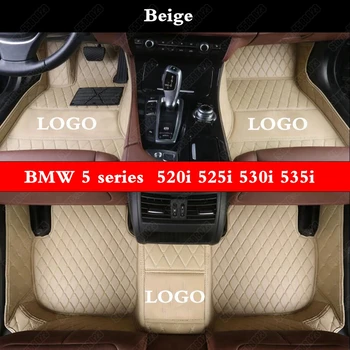 

Custom Car Floor Mats Fit for BMW 5 Series E39 E61 F10 F11 G30 G31 520i 525i 528i 530i 535i 540i 545i 550i Sedan Auto Carpet Mat