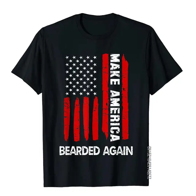 Forth 4th Of July Funny Gift Make America Bearded Again T-Shirt: A Stylish and Affordable Choice