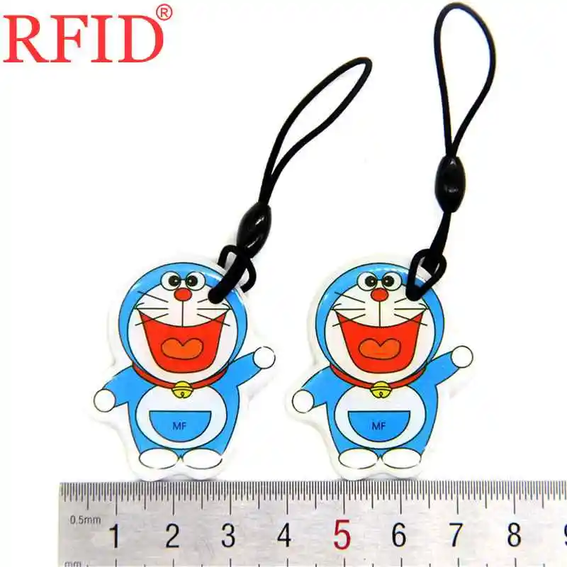 ID 125 кГц EM4305 EM4205 перезаписываемый жетон брелок RFID мультфильм водонепроницаемый брелок карта контроля доступа Быстрая 1 шт