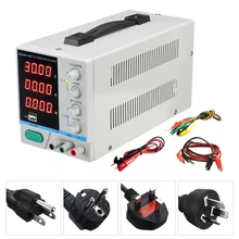 Alimentation de laboratoire réglable 3010DF DC, affichage à 4 chiffres, 30V, 10a, pour la réparation de téléphones, d'ordinateurs, chargeur USB, nouveau