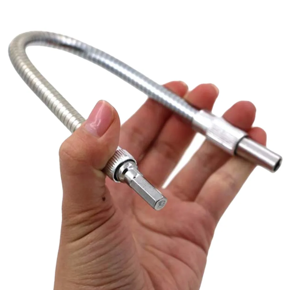 200mm-Flexible-Shaft-Tool-Metal-Drill-Screwdriver-Bit-Holder-Connect-Link-Multitul-Hex-Shank-Extension-Snake