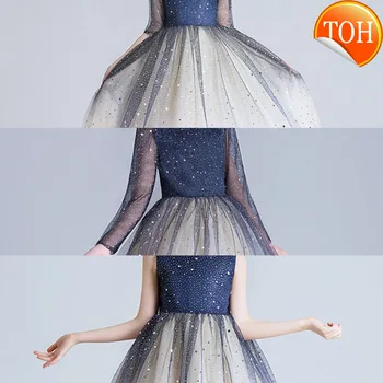 

Sequined Stars Kids Dresses For Girls Elegant Princess Dress Tutu New Year Ball Gowns Wedding Dress Christmas Party Girls Dress