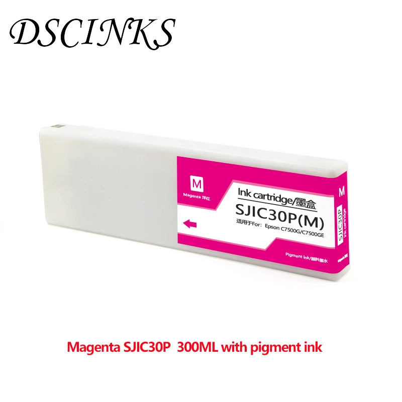 DSCINKS SJIC30P BK C M Y 100% compatible ink
